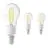 Mehrfachpackung 3x Calex Smart Tuya Wifi E14 Kugel 4.5W 450lm - 818-830 Abstimmbares Weiß | Dimmbar - Ersatz für 40W 